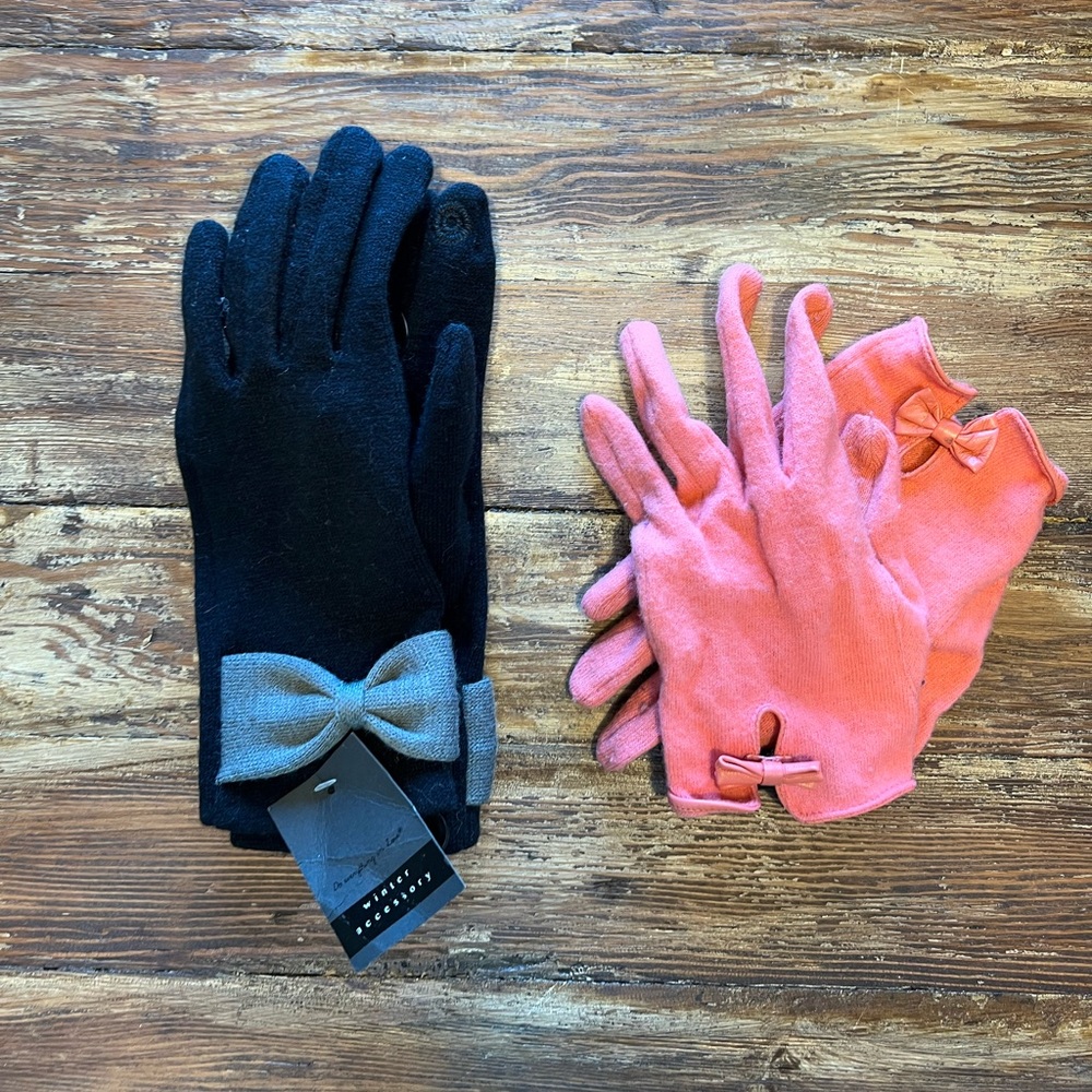 H and M Set of Winter Gloves